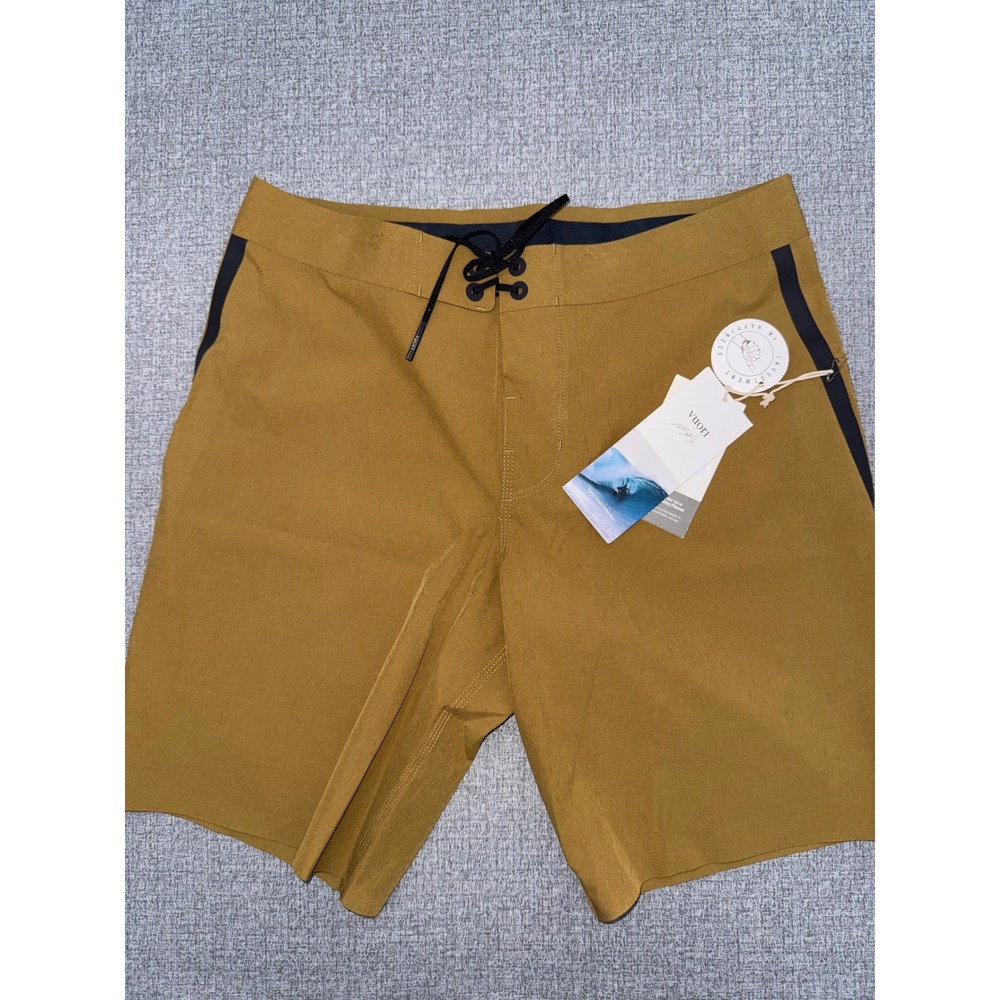 NWT Vuori 28 Knox Boardshort Bronze Taylor Knox Collection V3017 Performance